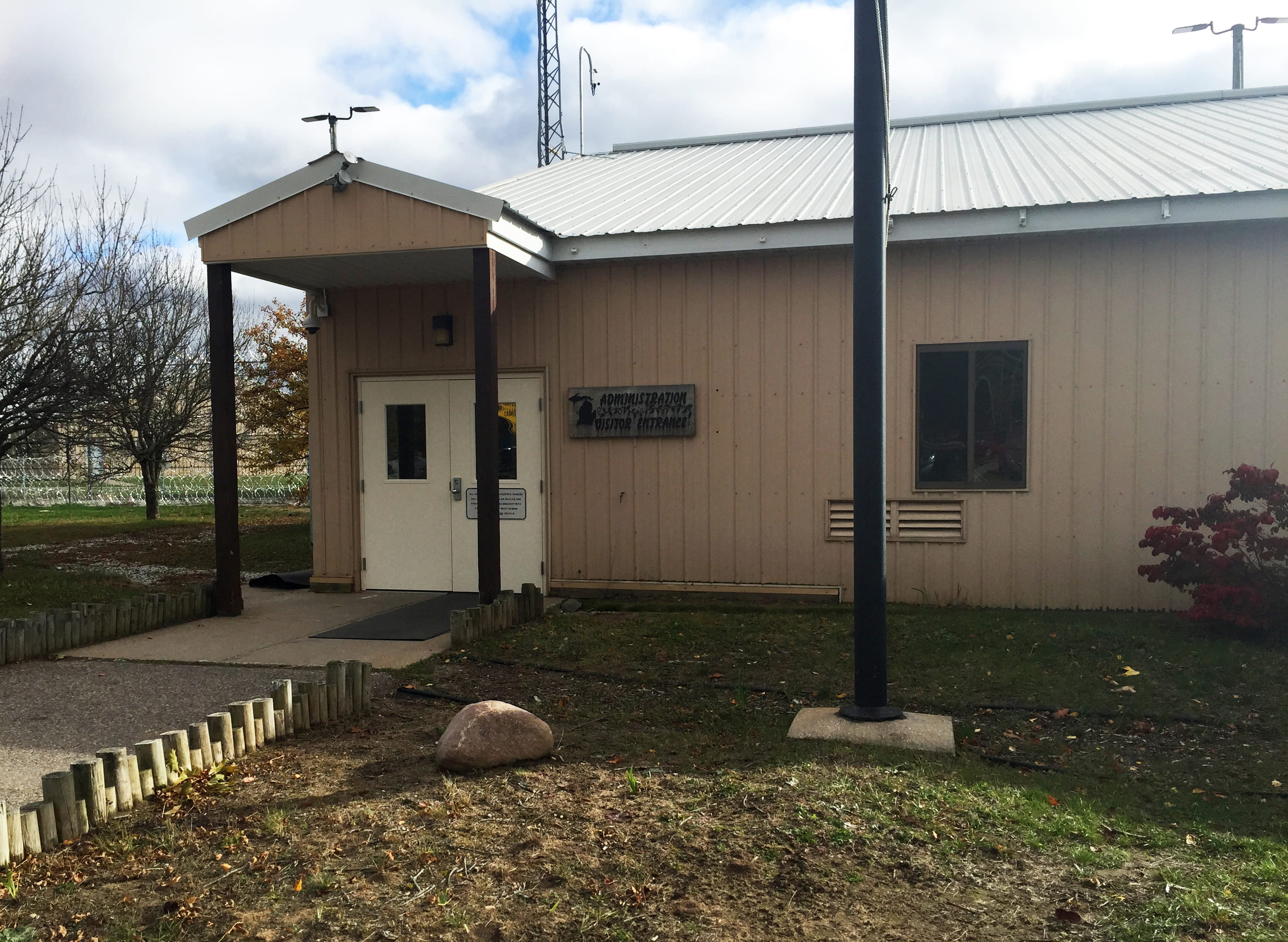 Administration building at Kinross Correctional Facility