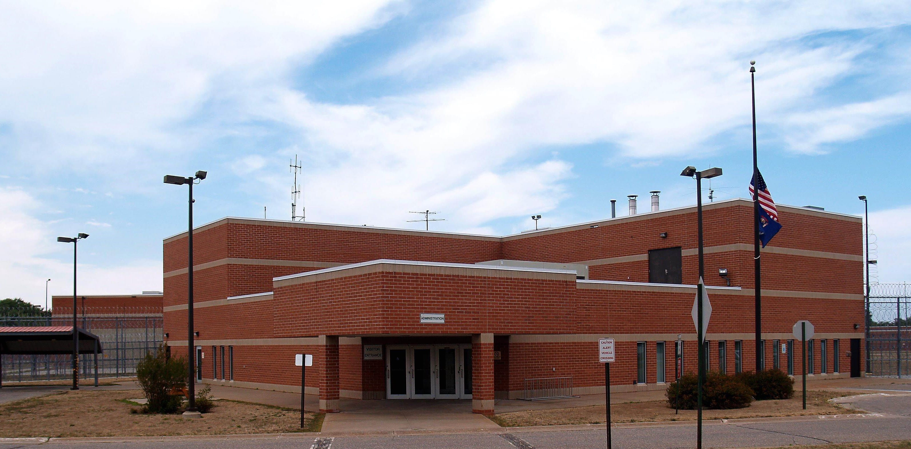 Administration building at Alger Correctional Facility
