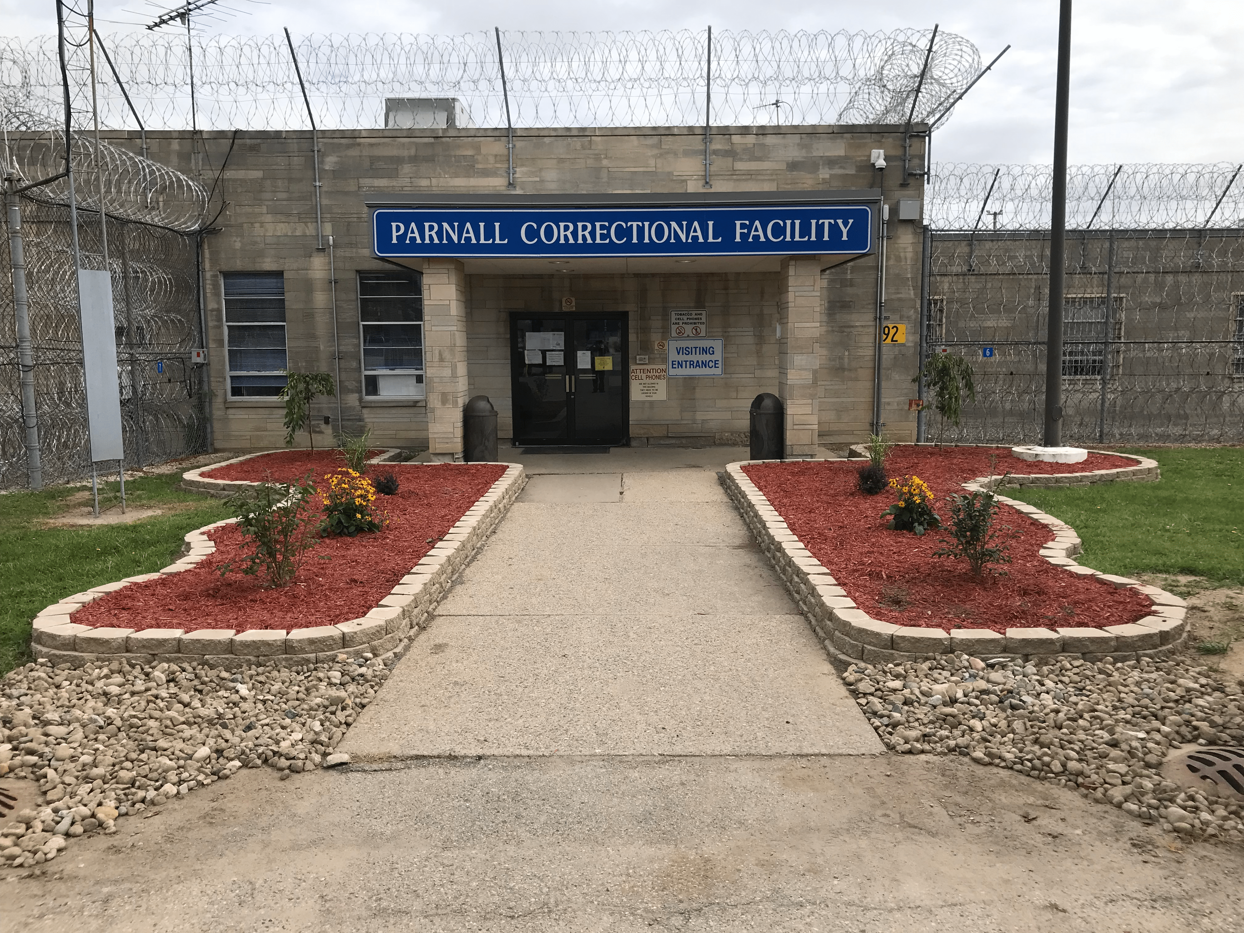 Administration building at Parnall Correctional Facility
