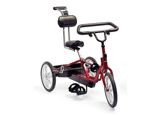 red adaptive tricycle