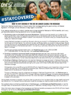 #StayCovered Flyer