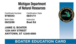 Boater License/Certificate