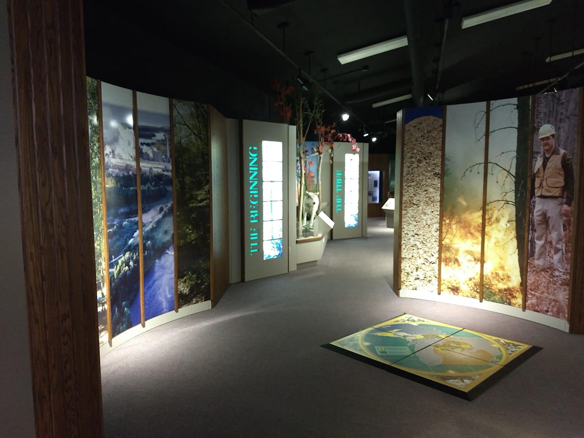 exhibit hall entrance