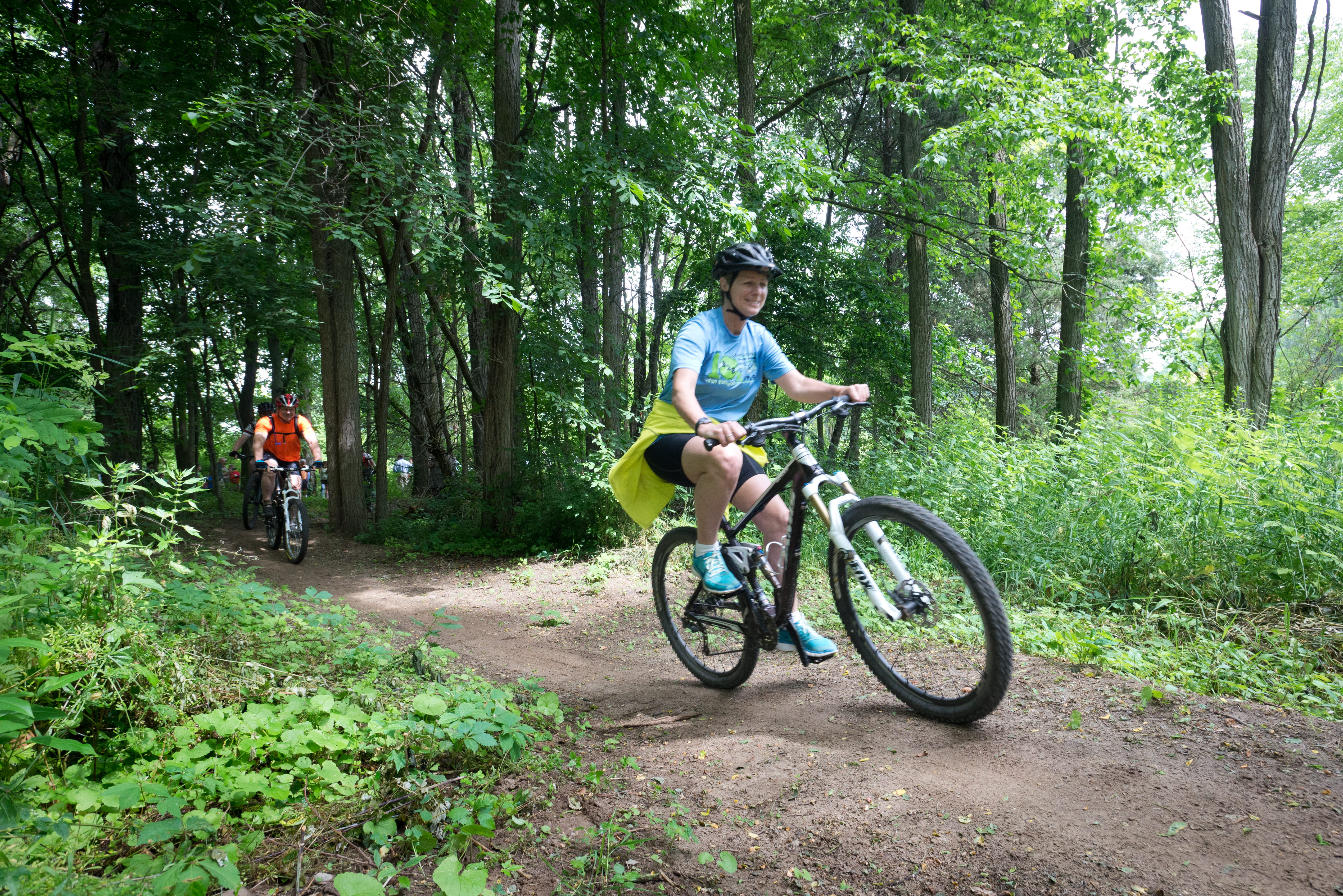 Biking trails at Eddy