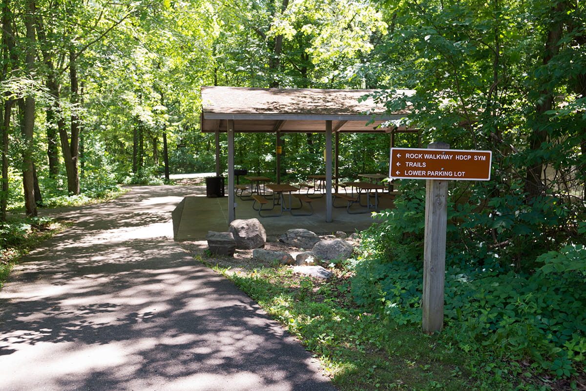 trail maker at the Eddy Discovery Center