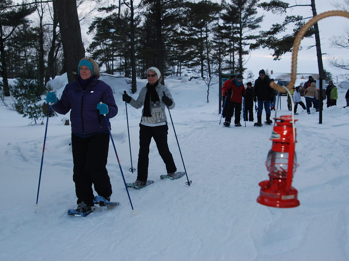 Ludington State Park - Feb. 18, Lantern-lit Ski, Snowshoe and Hike