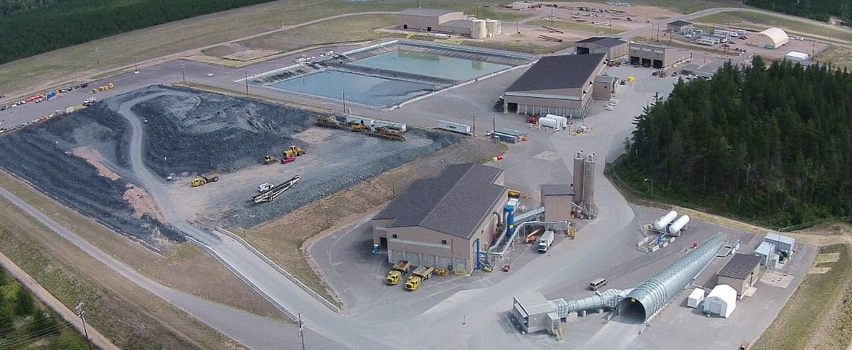 Aerial photo of Eagle Mine, Marquette County 2021