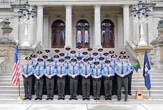 Conservation officer graduation