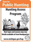 Hunting Access Program Sign