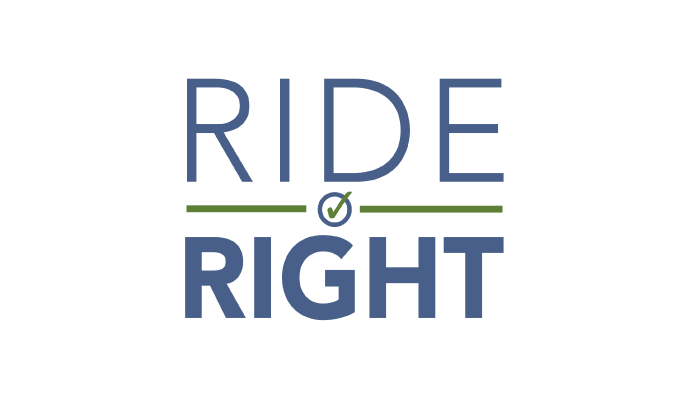 Ride Right with checkmark