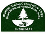 Michigan Civilian Conservation Corps / AmeriCorps logo