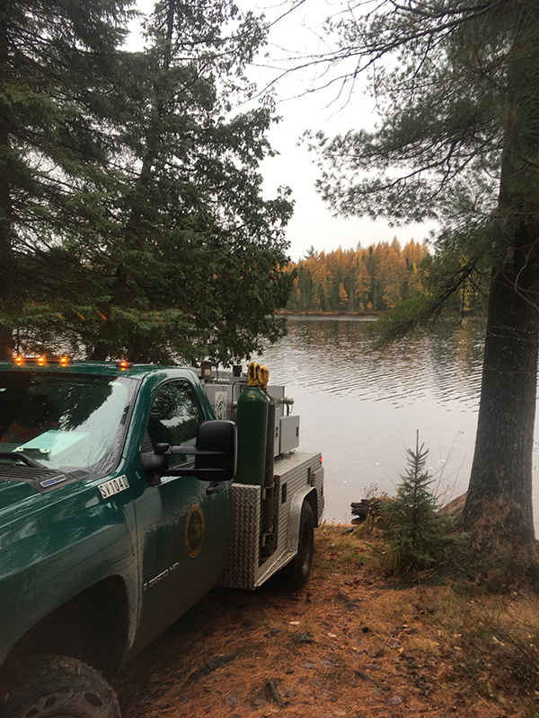 Brook Trout Stocking Truck