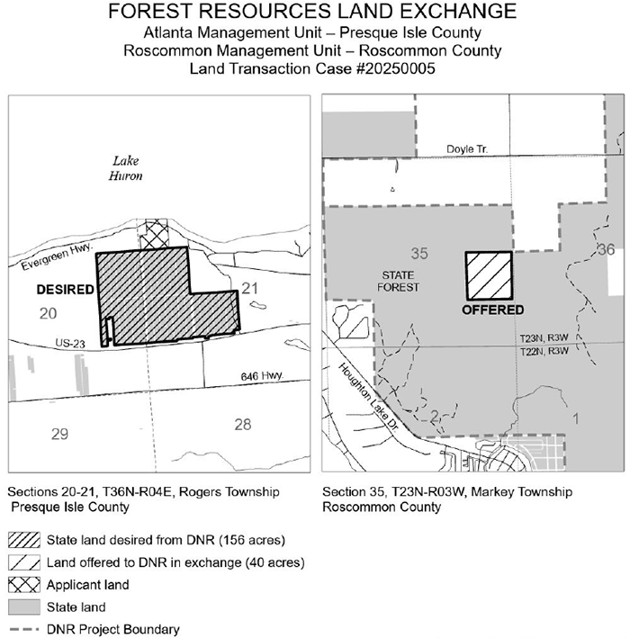 map for land transaction 20250005