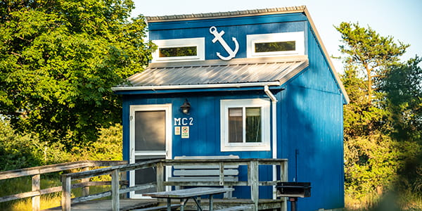 cabin at Tawas State Park