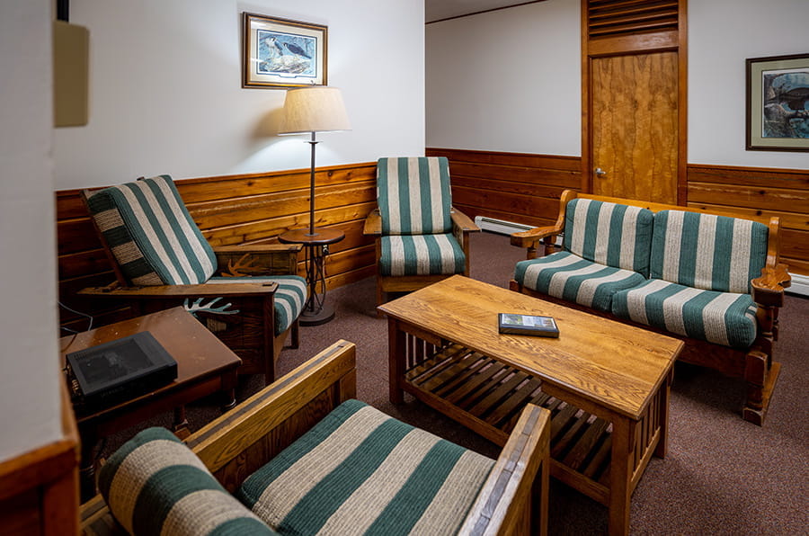 chairs, loveseat and coffee table