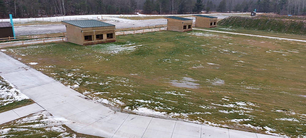 100-yard, 200-yard and 400-yard rifle range at Skogland-Erickson Shooting Range