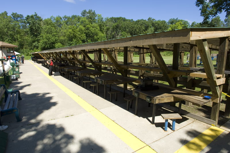 Pontiac Lake Shooting Range - stations