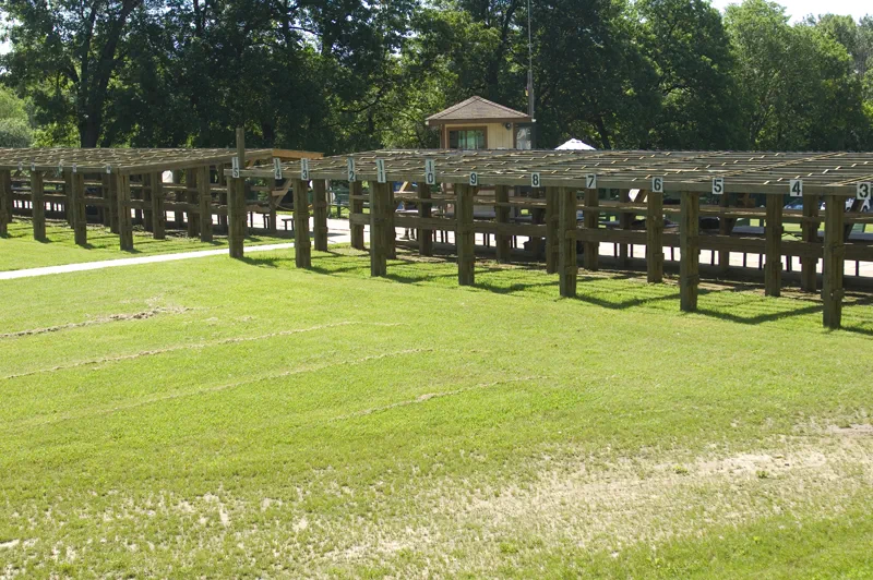 Pontiac Lake Shooting Range - stations