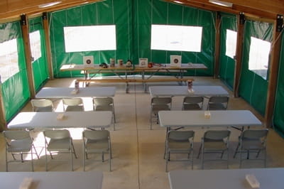 Sharonville Shooting Range pavilion