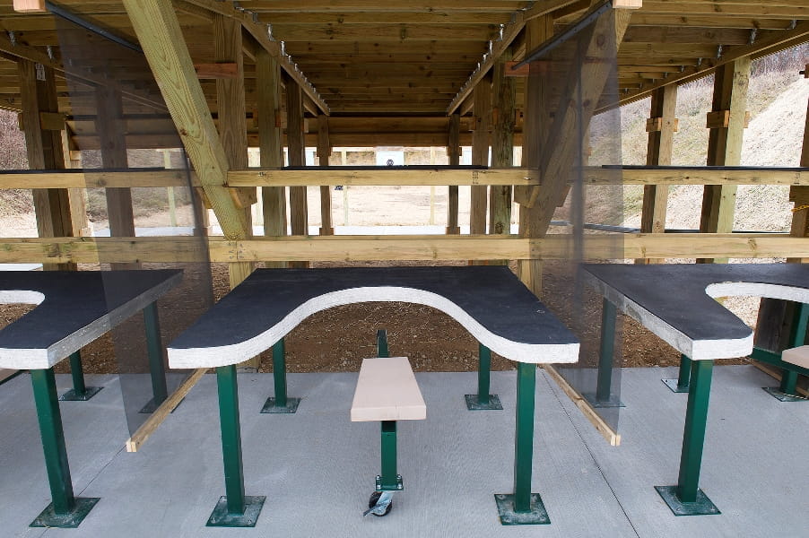 DNR Sharonville shooting range handgun range shooting stations