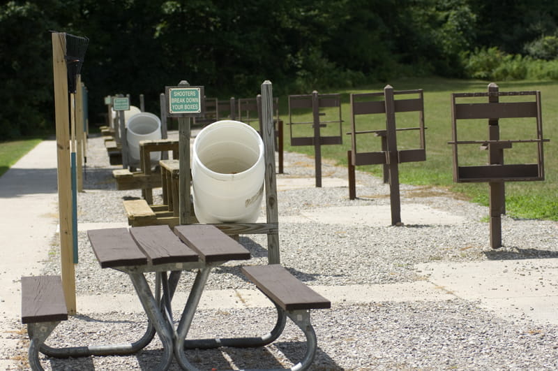 Rose Lake Shooting Range - hand trap range
