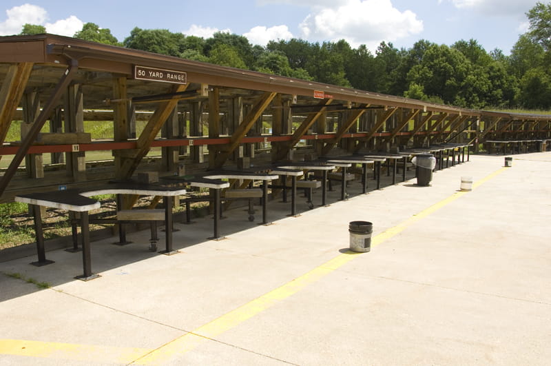 Rose Lake Shooting Range - shooting stations