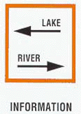 information sign