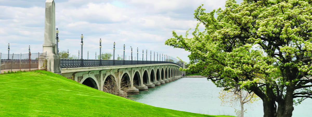 bridge over river