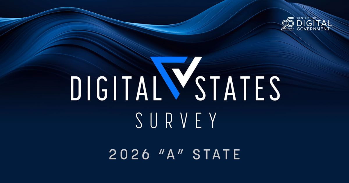 The State of Michigan was awarded an A rating as part of the Digital States Survey from the Center for Digital Government. 