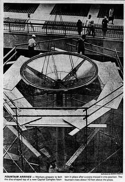 LSJ Fountain Opening 1983