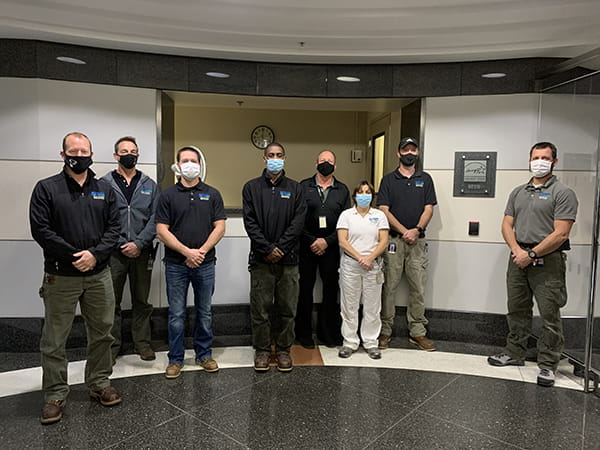Romney Energy Star Photo featuring (L to R) Steven Fox, Vince Warolin, Brady Ruhl, Jeff Howell, Bob Bierwagen, Keyna Court, Ryan Dush, and Brandon Pattison