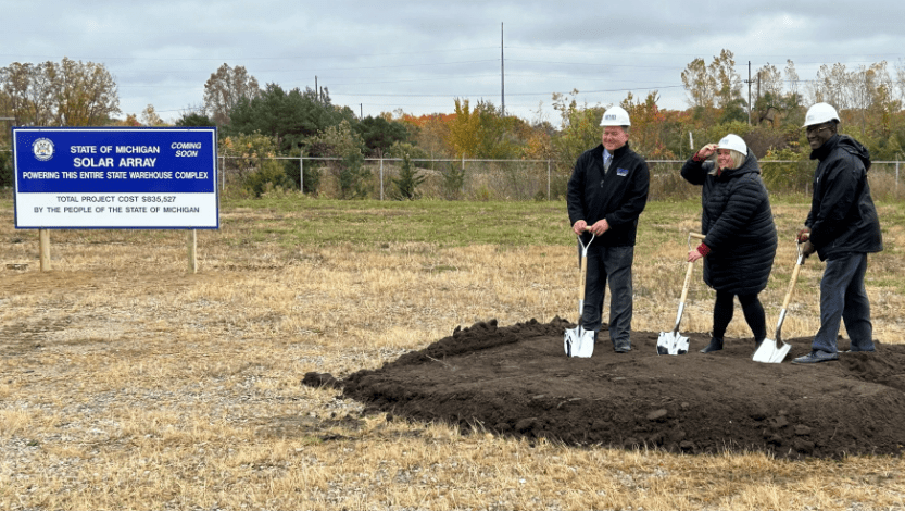 Solar Array Groundbreaking