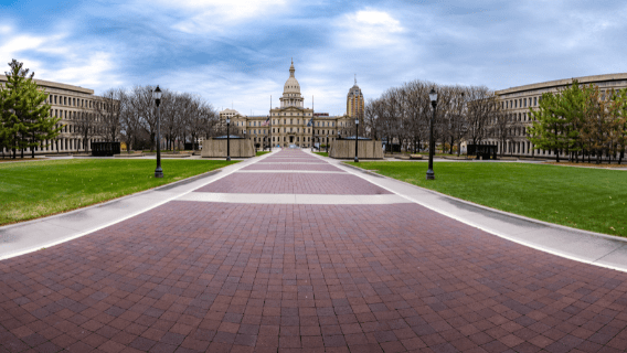 Michigan Capitol and Plaza