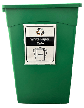 White Paper Only Recycling