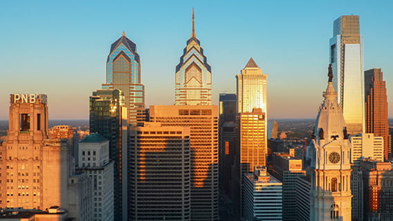 City Skyline by Brad Fewings