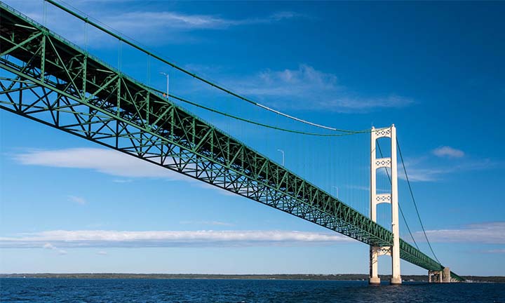 photo of Mackinac Bridge
