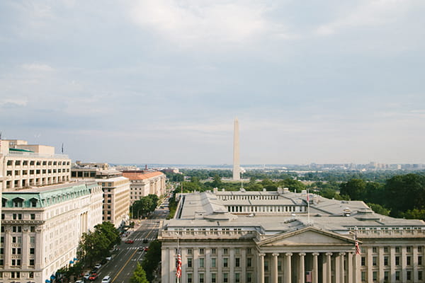 Arial shot of Capitol mall Photo by Anna Lowe