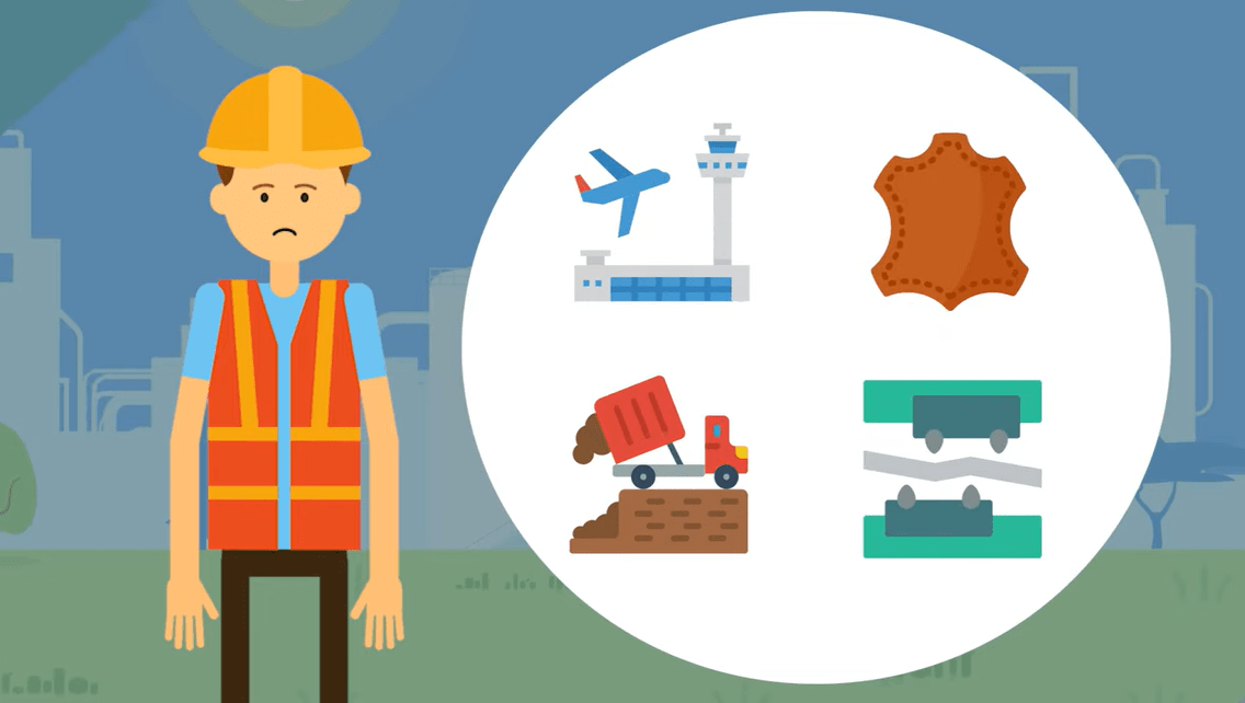 Industry sources of PFAS include airports, tanneries, landfills, and plating businesses