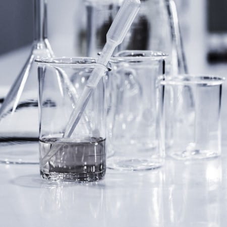  PFAS testing beaker