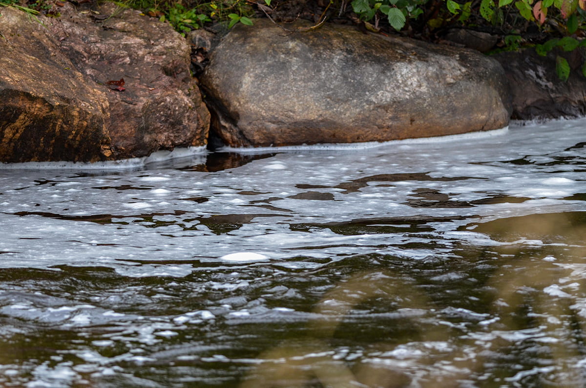 A river.