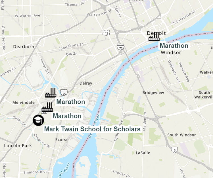 Marathon Petroleum SEP Map