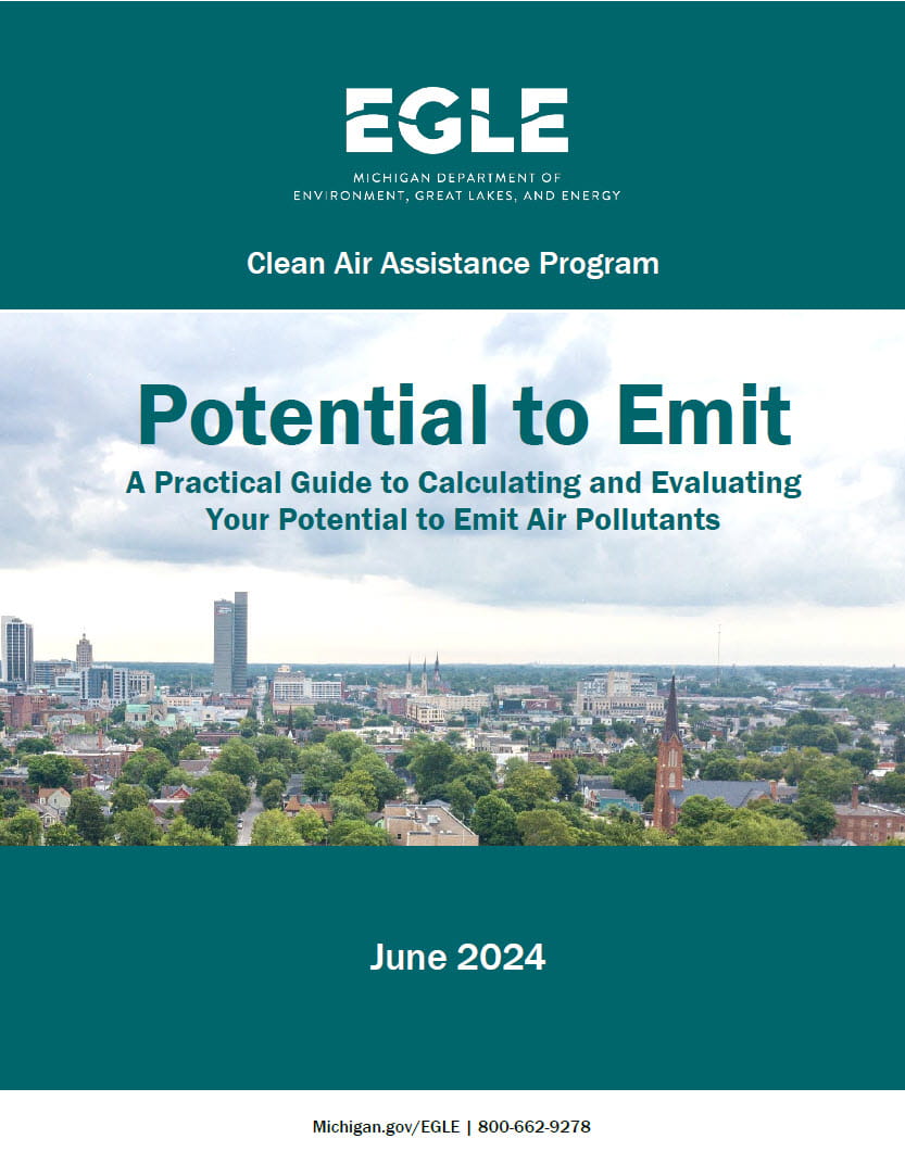 Potential to Emit Workbook Cover