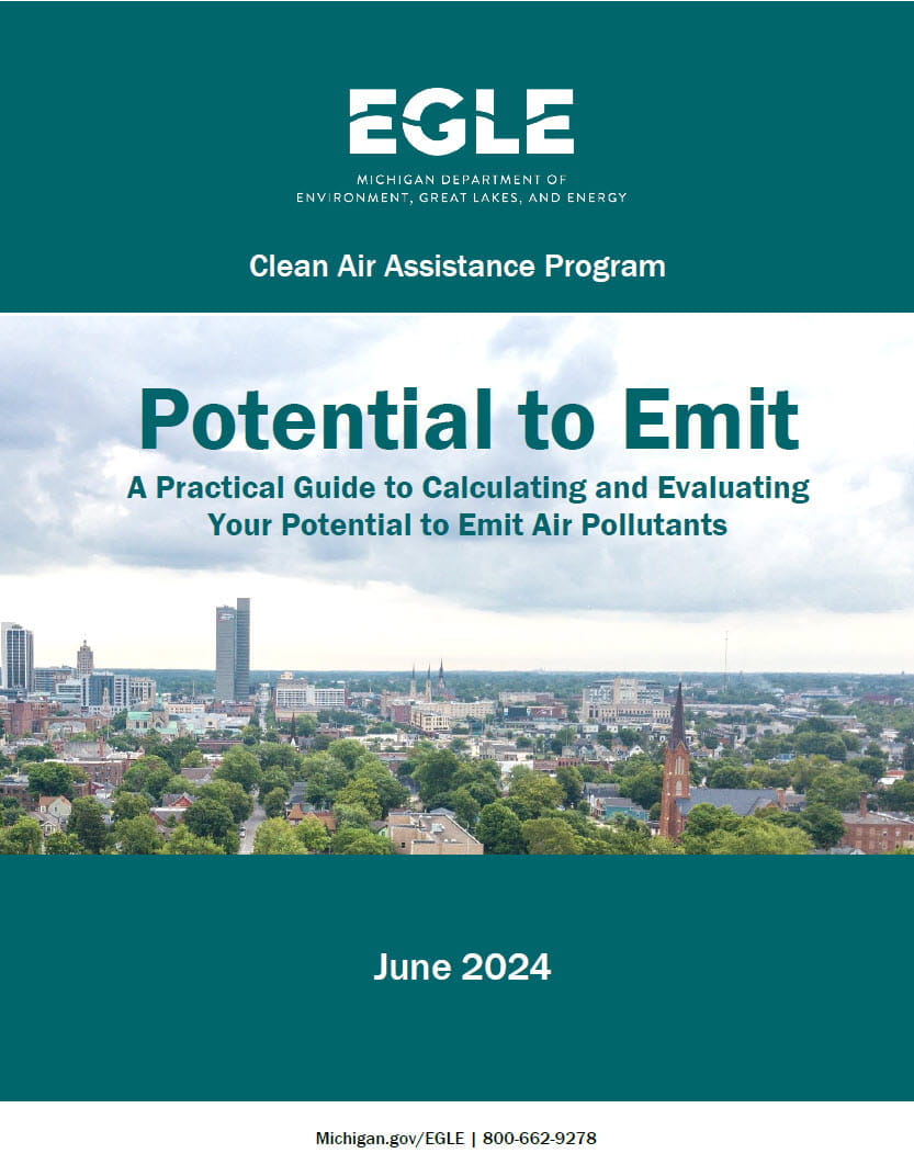 Potential to Emit Workbook Cover