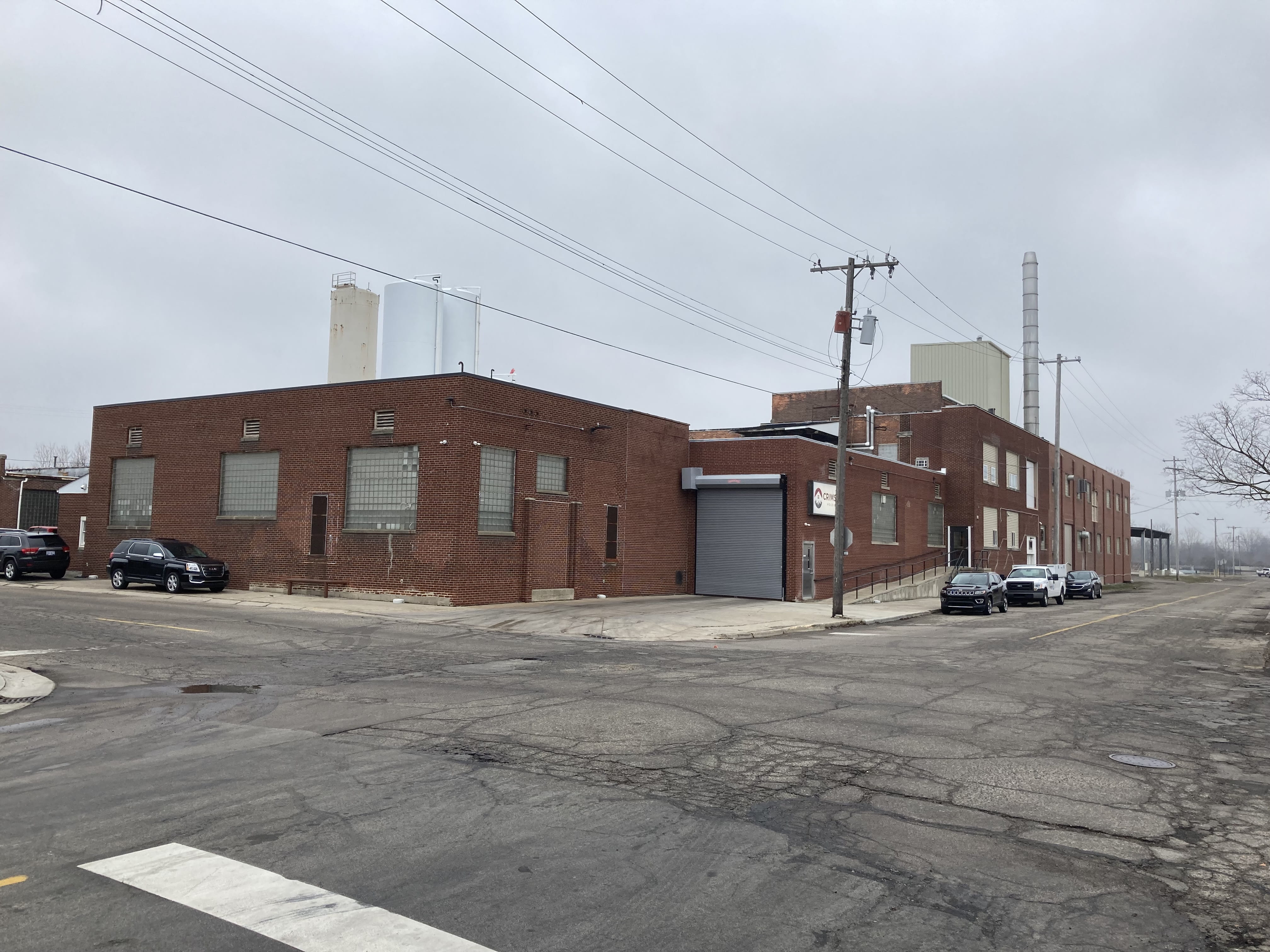A street view of Crimson Holdings in Adrian, Michigan