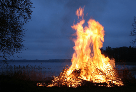 Brush Burning