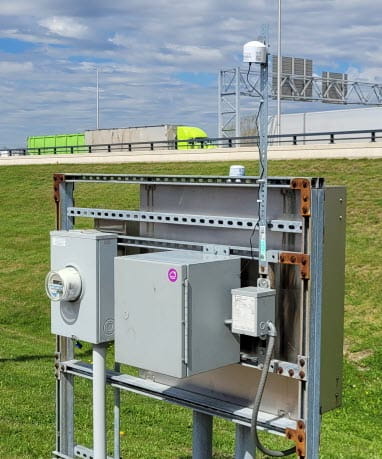 New Air quality sensor installation