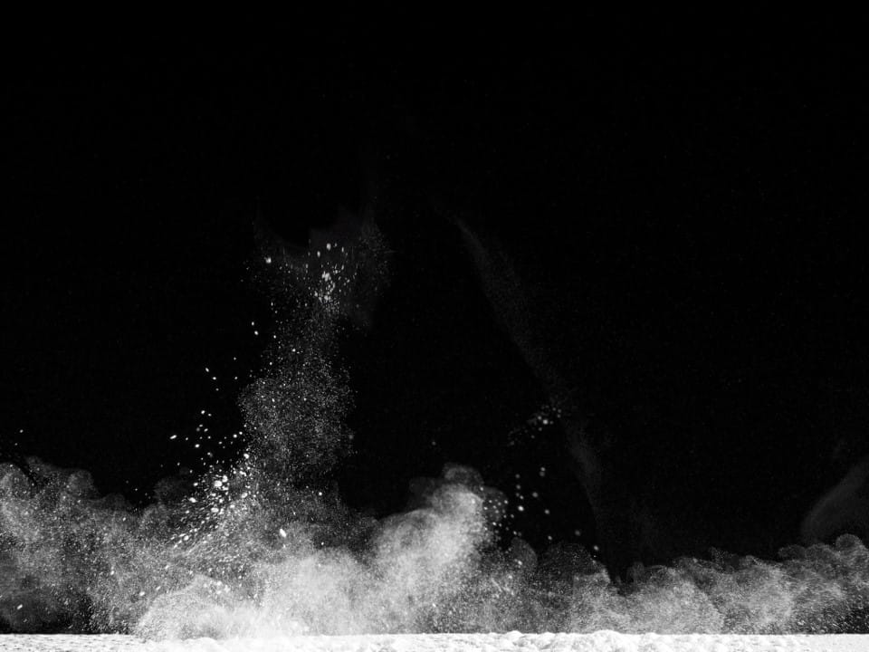 a dust cloud