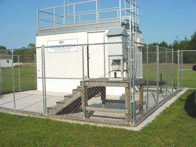 Air monitoring station located in Houghton Lake