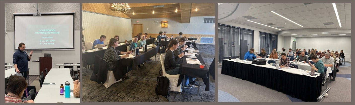 Air Quality Division staffers attend Odor School