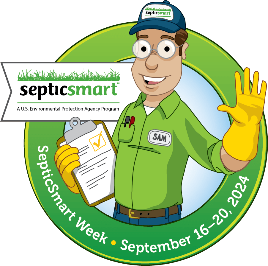 SepticSmart Week Sept. 16-24 2024 EPA seal.